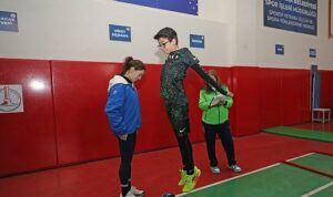 Başkan Ünsal’dan Sportif Yetenek Ölçüm Merkezi’ne ziyaret