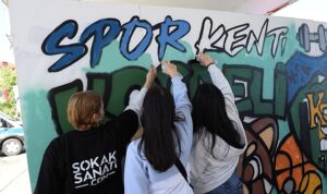Gençlerden EnFest’e renkli dokunuş