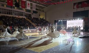 Konya Büyükşehir Türk Tasavvuf Musikisi ve Sema Topluluğu Afyonkarahisar’da Sema Mukabelesi Gerçekleştirdi