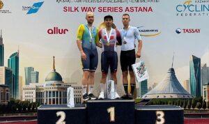 Milli bisikletçilerimizden Astana’da pist bisikleti yarışlarında altın ve gümüş madalya gururu