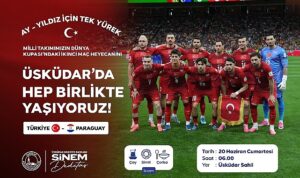 Ay Yıldız İçin Tek Yürek: Üsküdar’da Milli Heyecan
