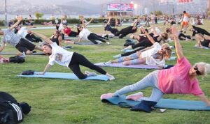 Konaklılar Kordon’da sporla buluştu