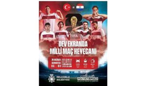 Milli Maç Heyecanı Bir Kez Daha Selçuklu’da Dev Ekranda Yaşanacak